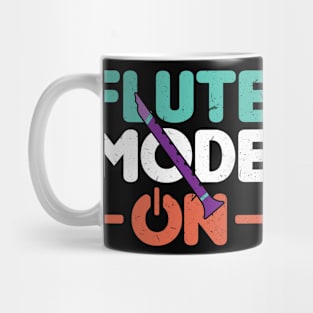 Flute Mode On Flutist Flute Mug